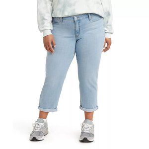 Plus Size Levi's Boyfriend Jeans - Color: Slate Era, Size: 16W